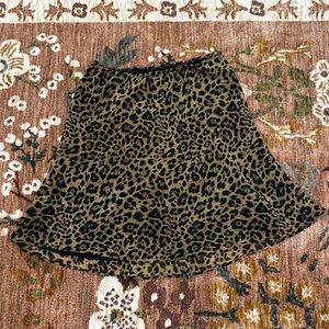 Cheetah Print Women's Mini Skirt